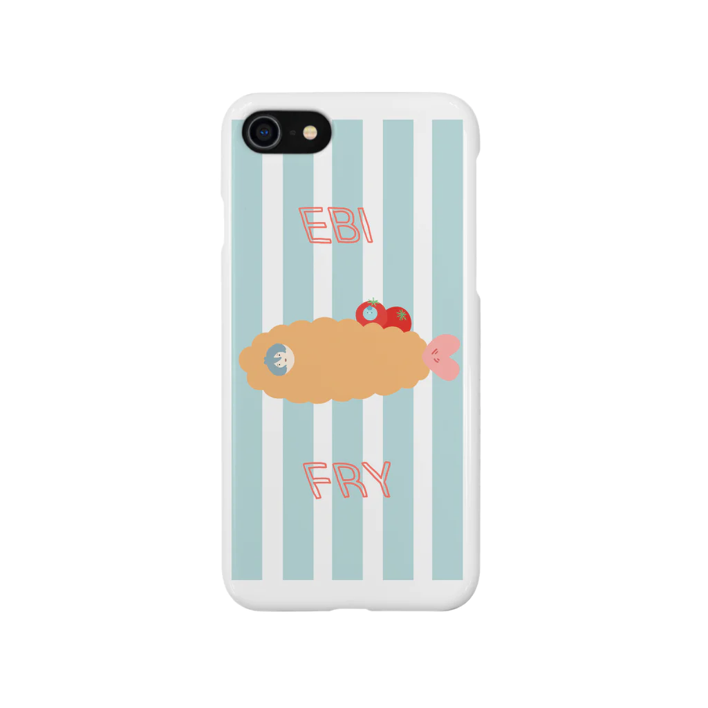 じんねこショップのエビフライじんたん（文字あり） Smartphone Case