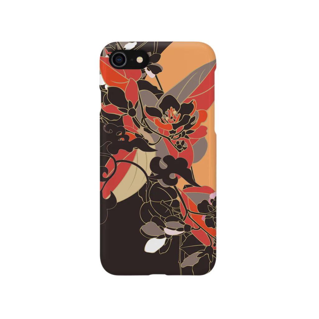 無孔笛の月下花 Smartphone Case