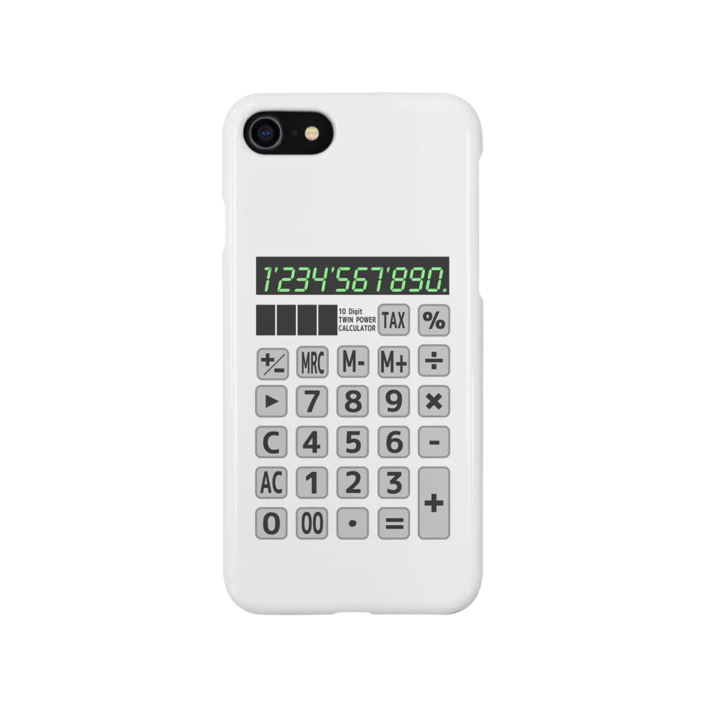 Achiとハトとみんなの店の電卓 Calculator Smartphone Case