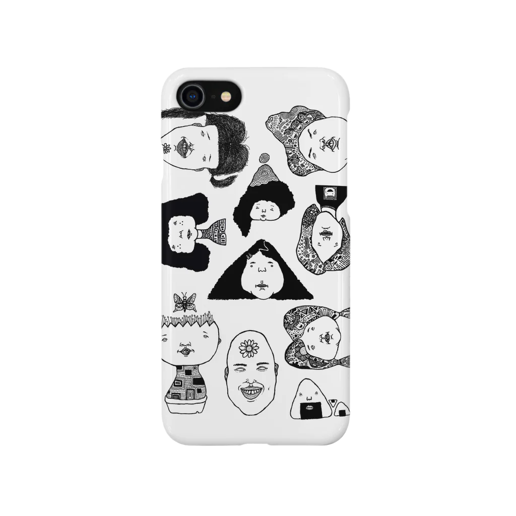 ぐるぐるおすしのらくがきの寄せ集め Smartphone Case