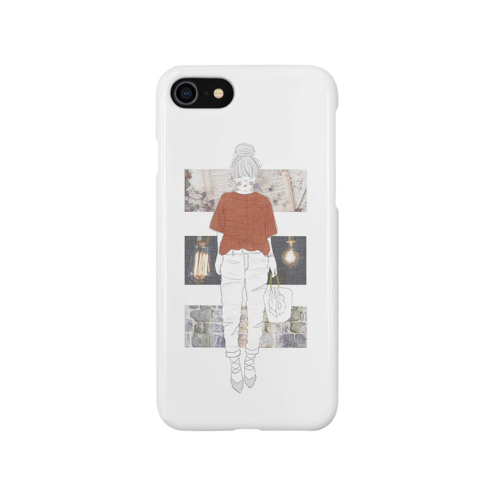 あめをたべようの赤い洋服のおんなのこ Smartphone Case