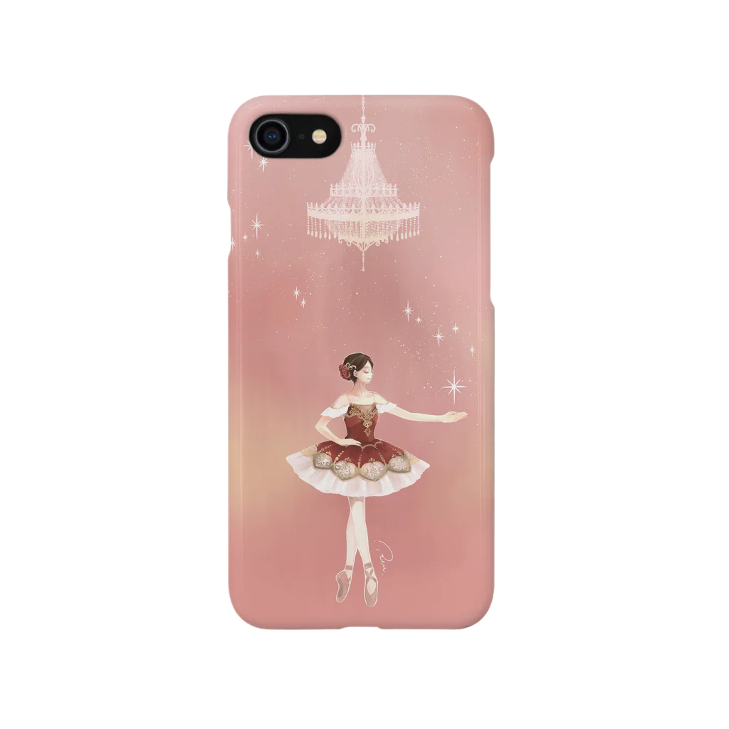 Joy. Ree Illustration SUZURI Shop のBallet (Paquita) - vertical スマホケース