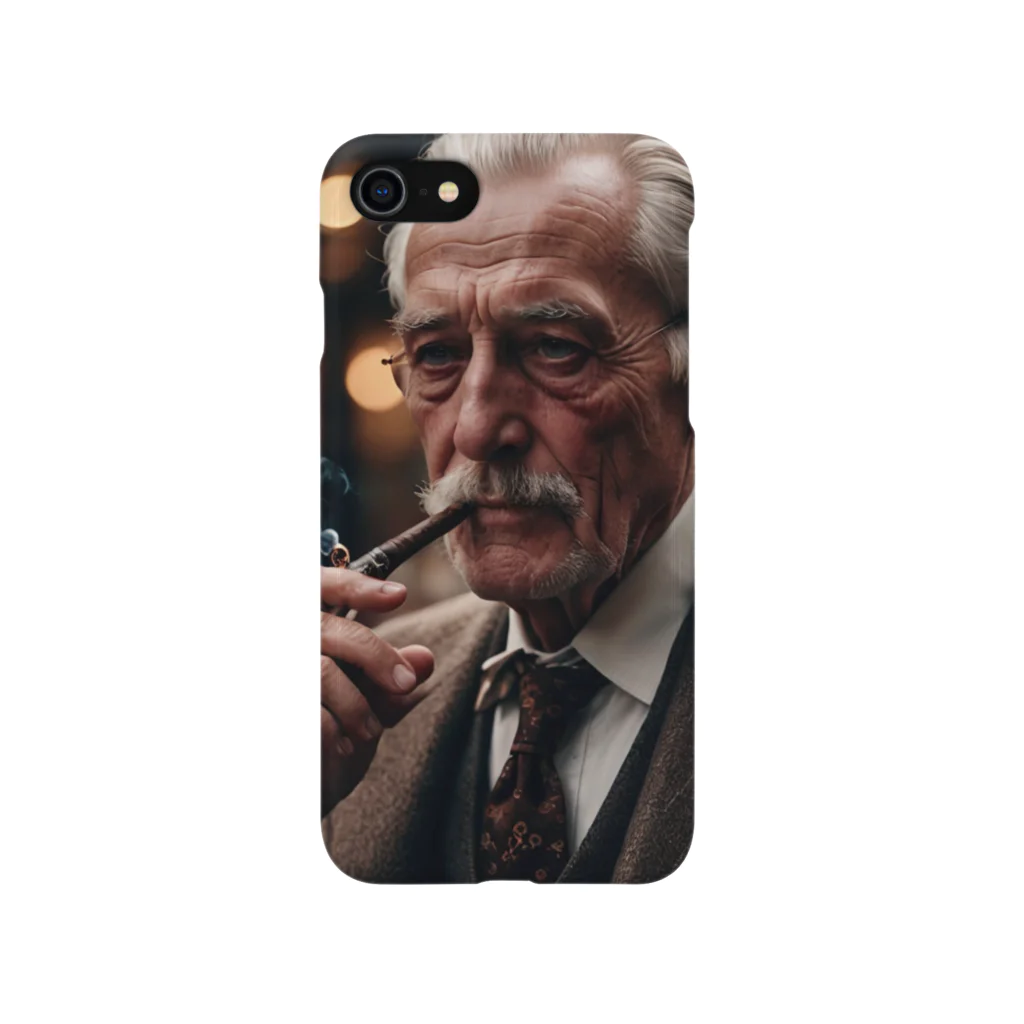 tekitougaiiの老練な男性 Smartphone Case