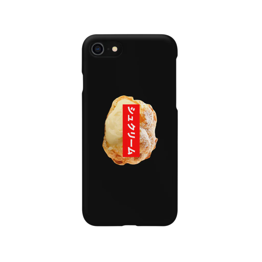 立花けんのグッズ屋さんのシュクリームケース(BLACK) Smartphone Case