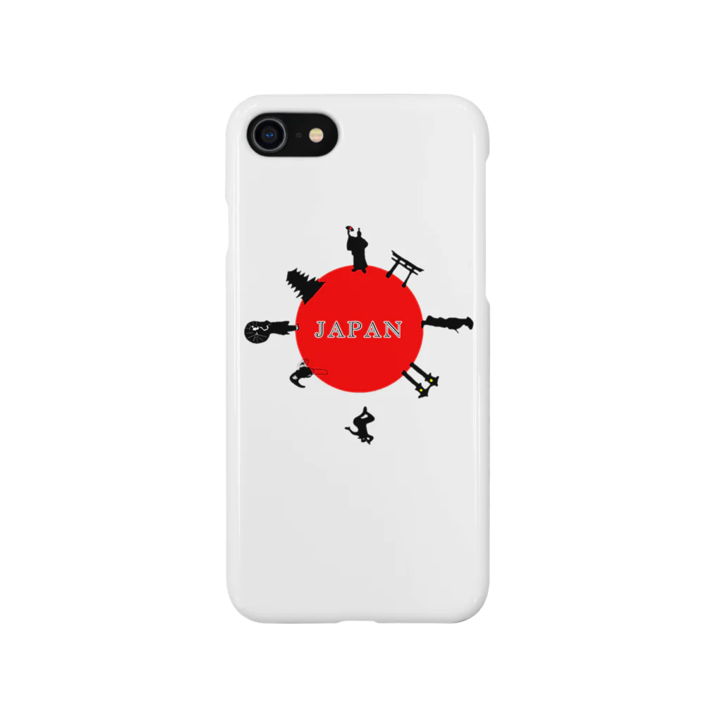 私事部のJAPAN　iPhoneケース Smartphone Case