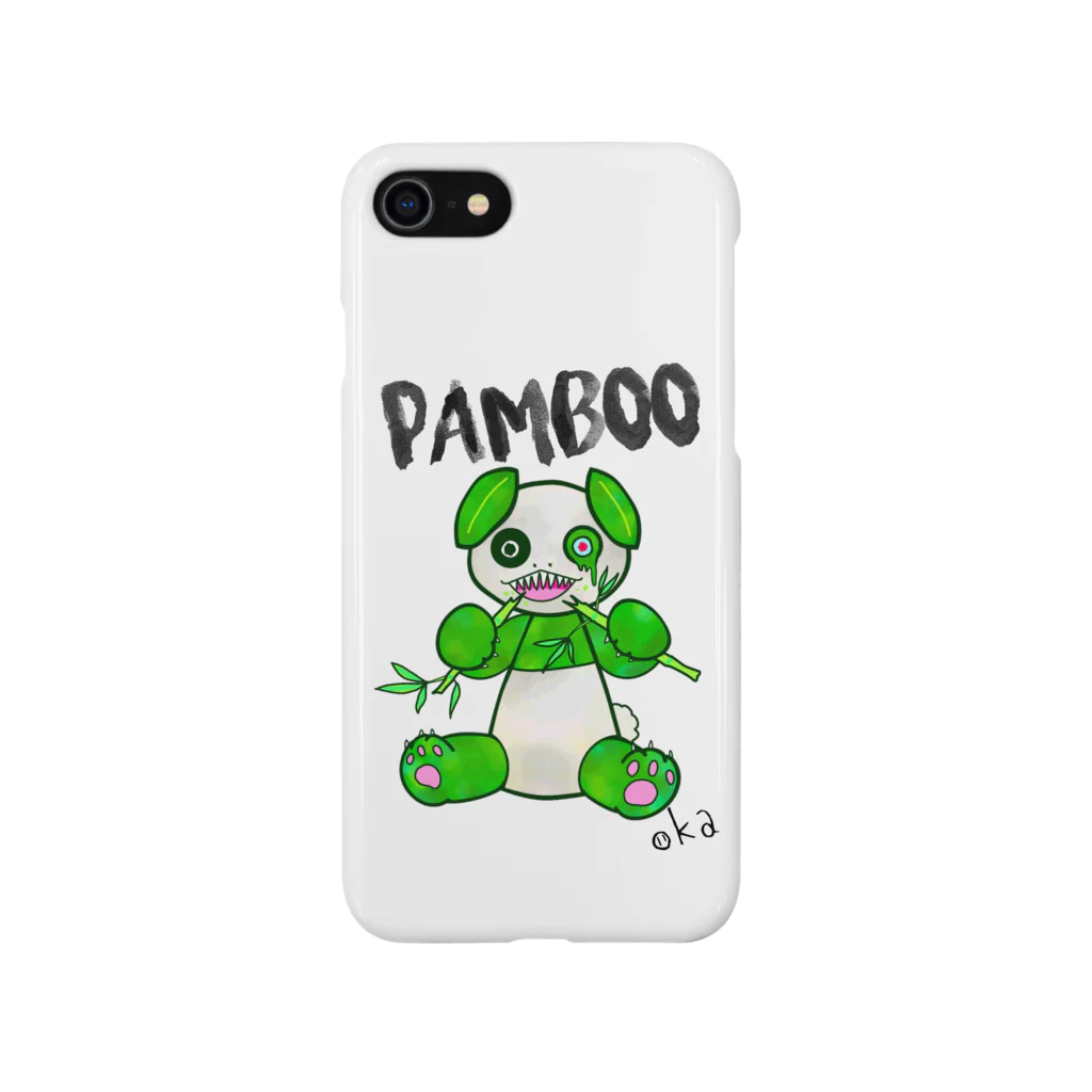 岡プロのPAMBOOもぐもぐVer. スマホケース