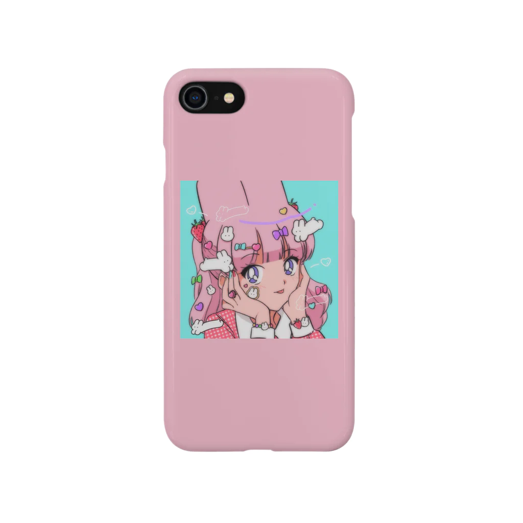 nsnのでこれ〜しょん（pink） スマホケース