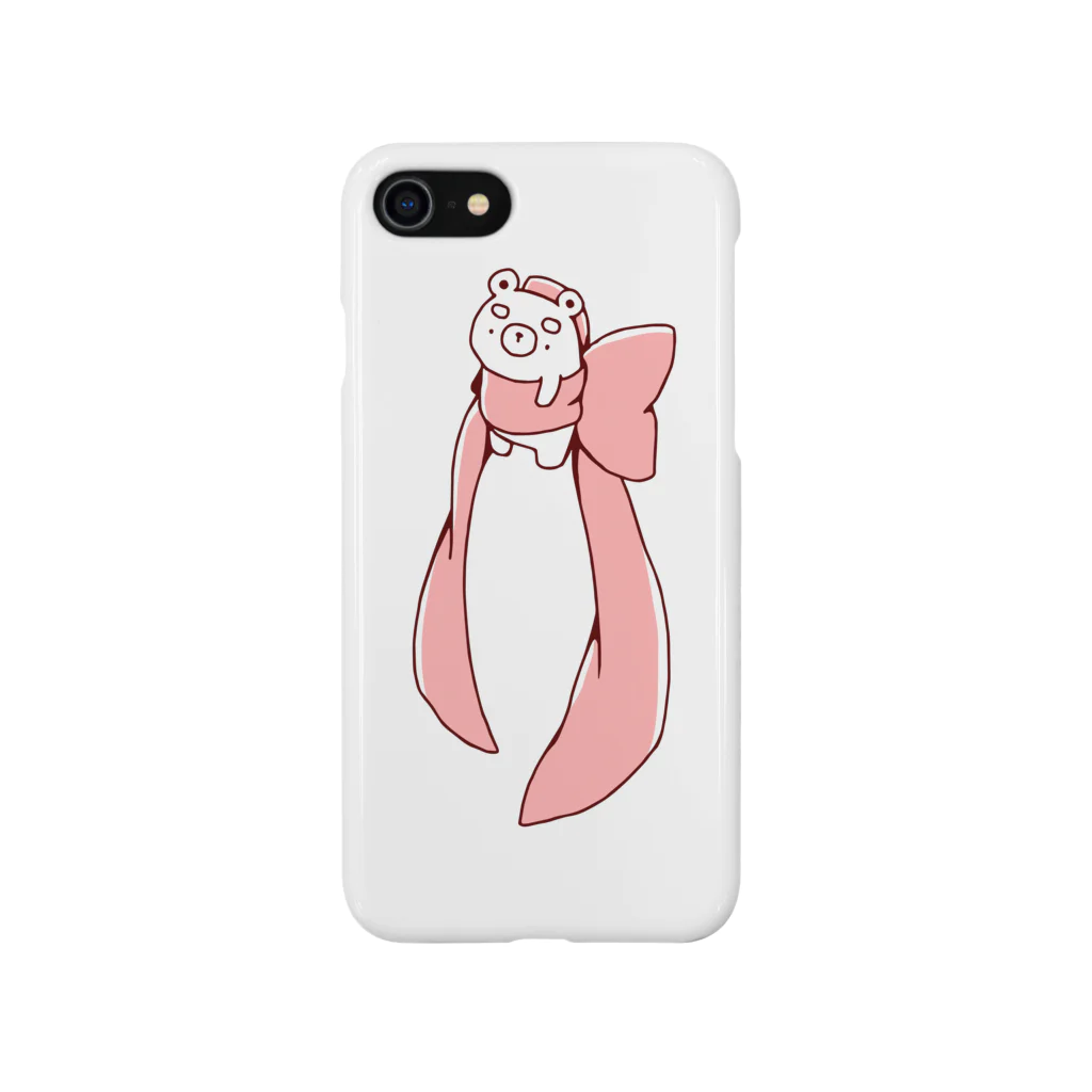 ほっぺりんごのリボンなくまぞー Smartphone Case