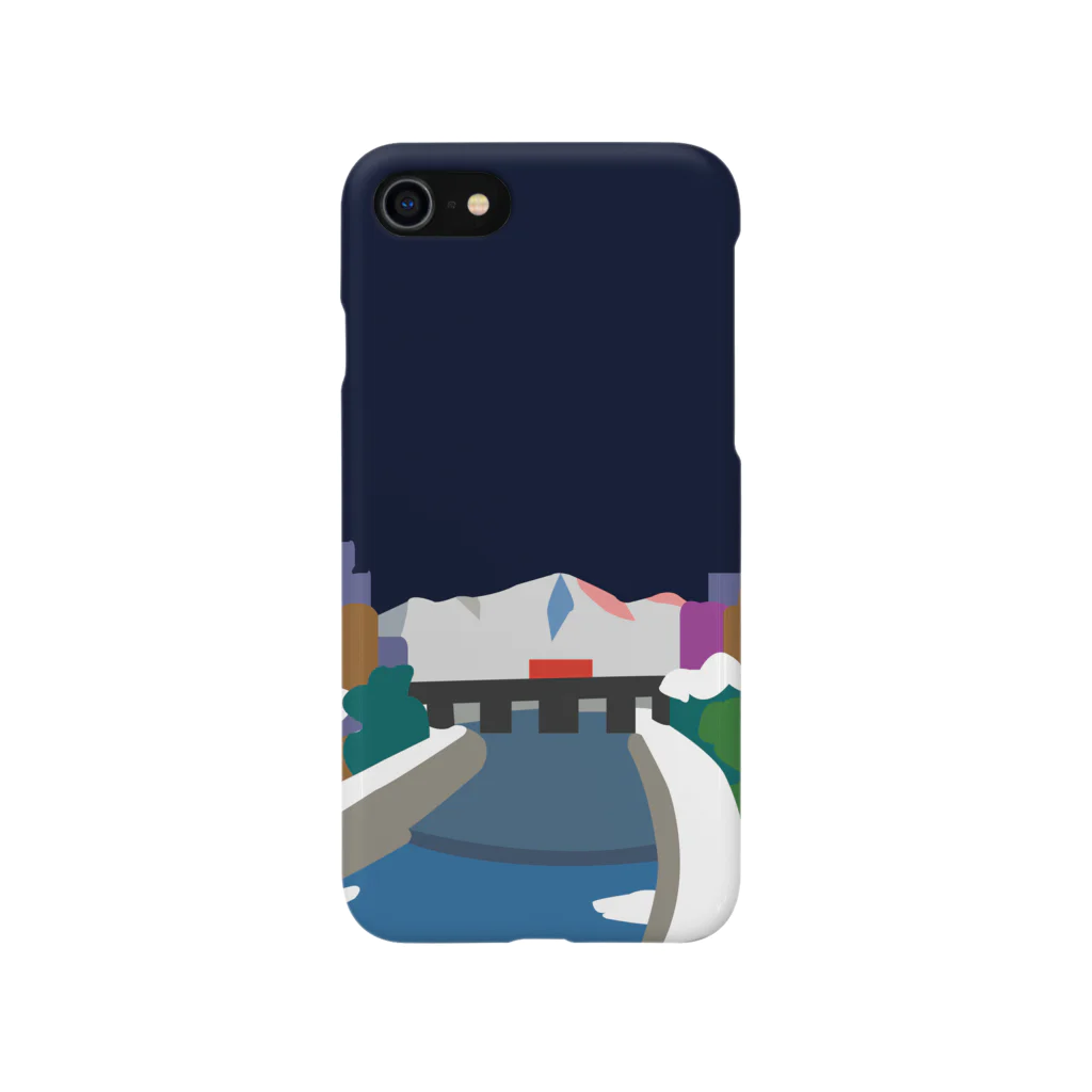 7センチの鴨  川 (夜) Smartphone Case