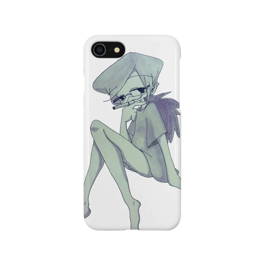 K.garouの喫煙ガール2 Smartphone Case