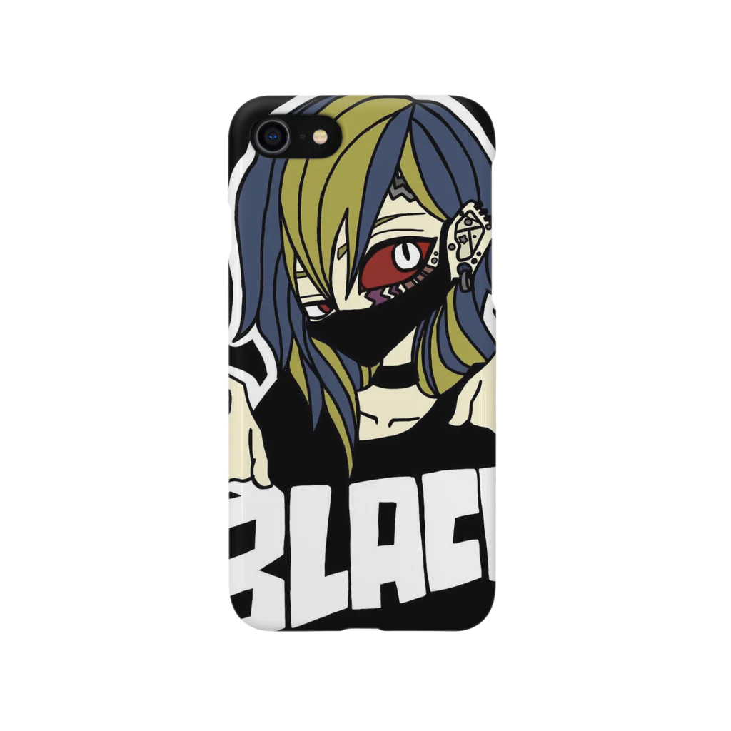 avaiiのBLACK BOY Smartphone Case