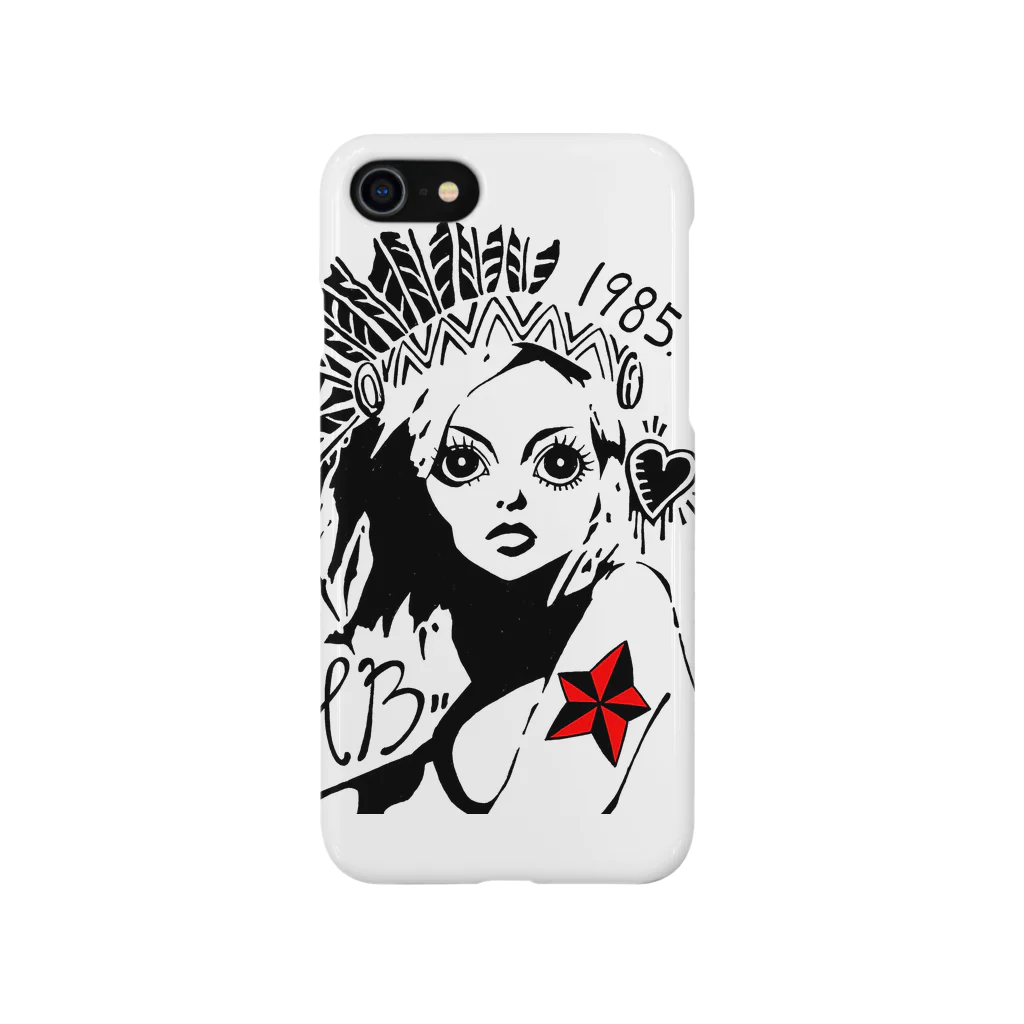HoneyBunny＊sexyTシャツ＊の＊椿＊ iPhone Smartphone Case