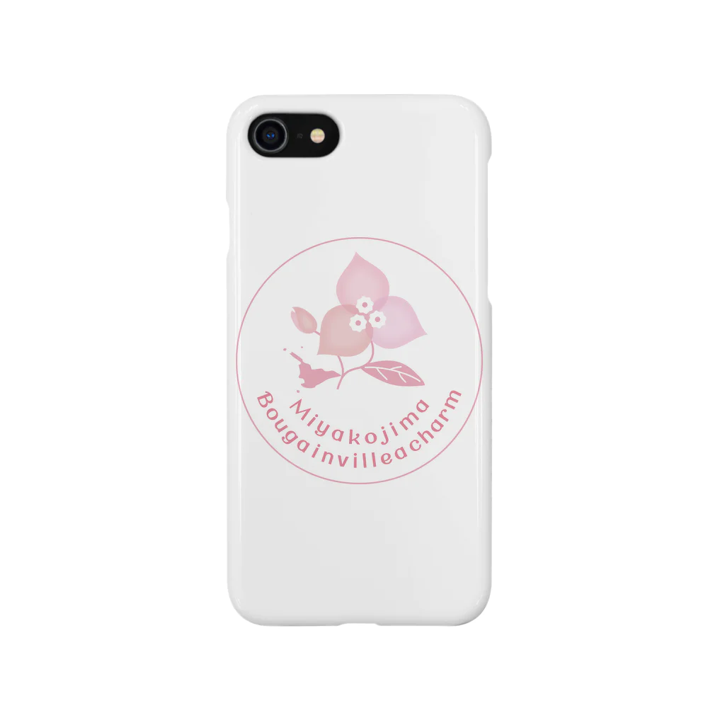 Miyakojima Bougainvillea charmのBougainvillea charm Smartphone Case