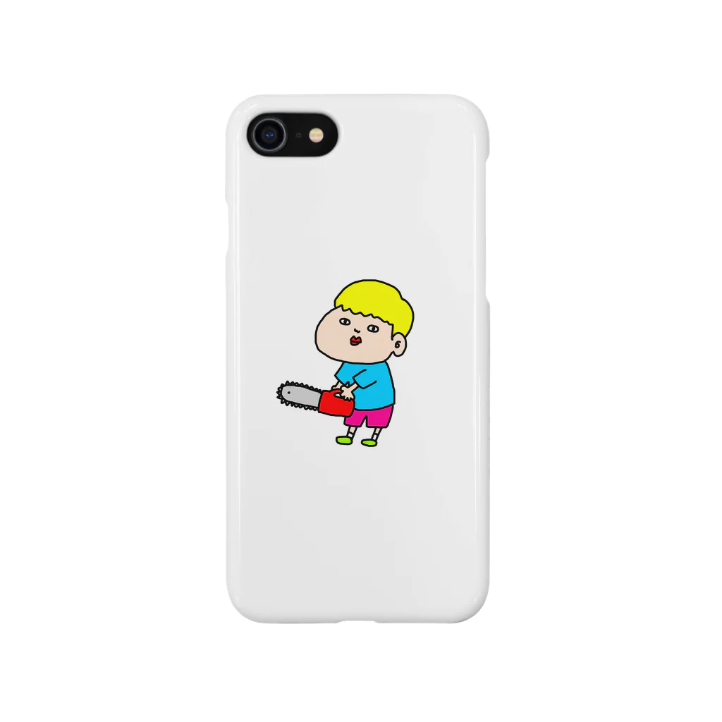 ウメ芸屋のデリバリーチェーンソーくん Smartphone Case