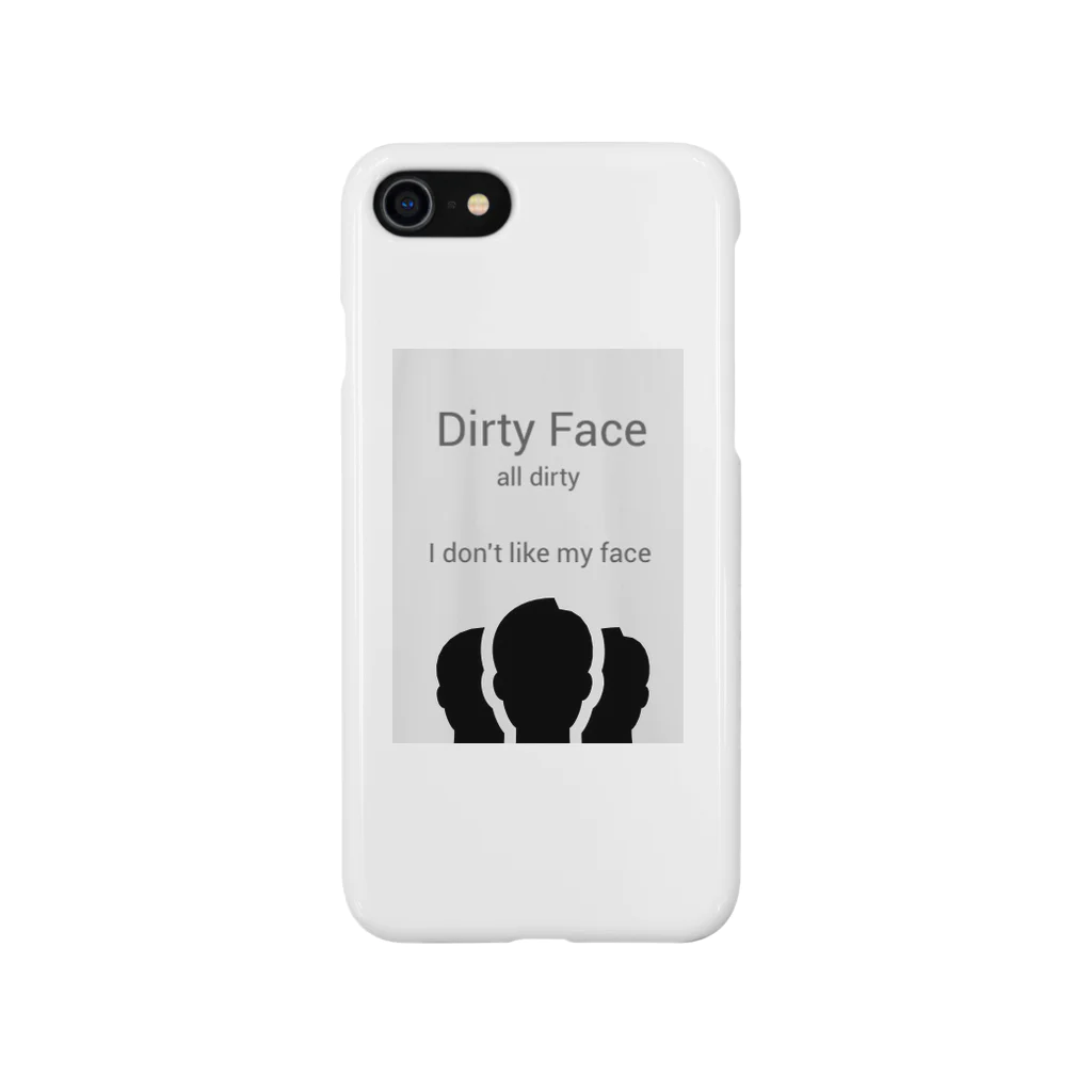 DirtyFaceのDirtyFace スマホケース