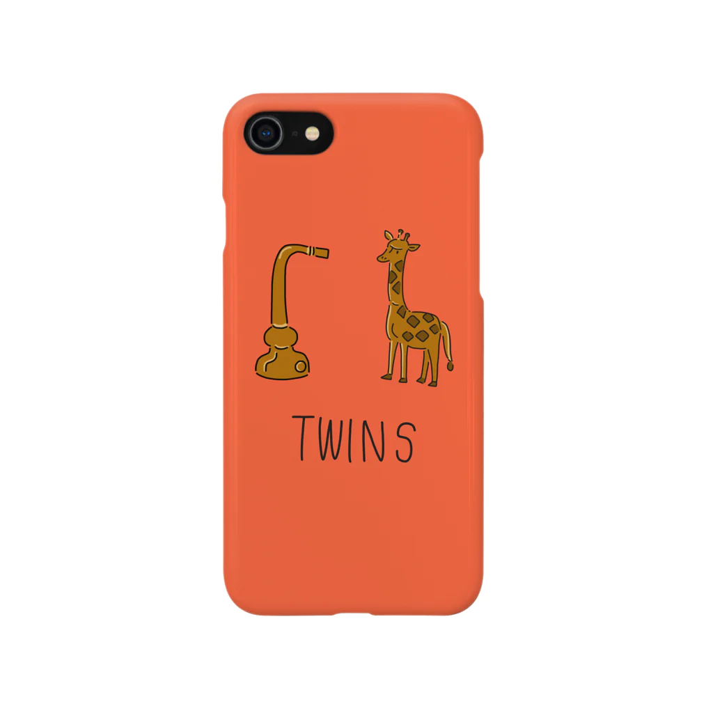 ウイスキーデザイングッズのTWINS スマホケース