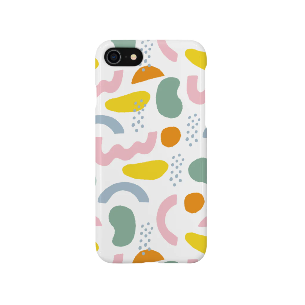 reinatakahashi_illustrationのKIKAGAKU MULTI COLOR Smartphone Case