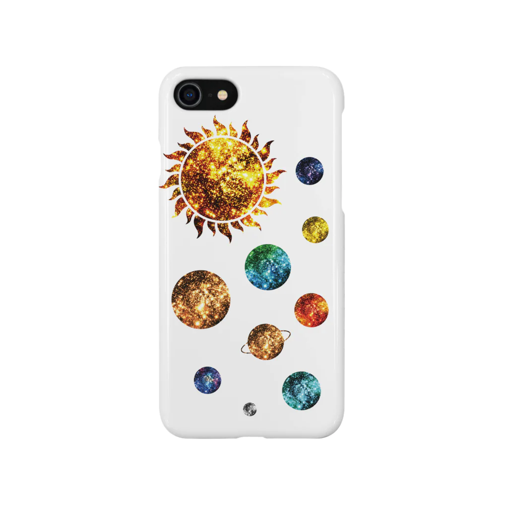 cranes designのSPACE PLANET 宇宙惑星 Smartphone Case