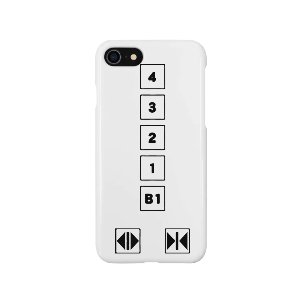 かしわもちのエレベーター iPhone Smartphone Case