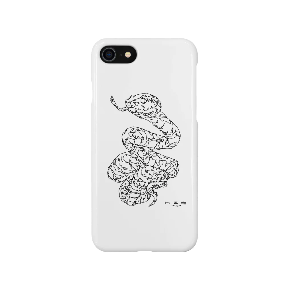 HElll - ヘル - の左手で描いたヘビ Smartphone Case