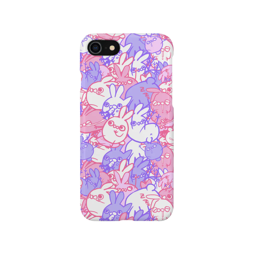 Shit with SUZURIのうさ虫（ミックスベリーver.) iPhone Smartphone Case