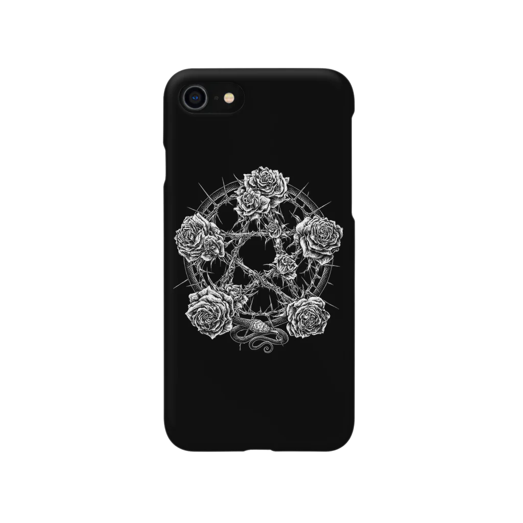 BLACKINKのPENTAGRAM - BLACK Smartphone Case