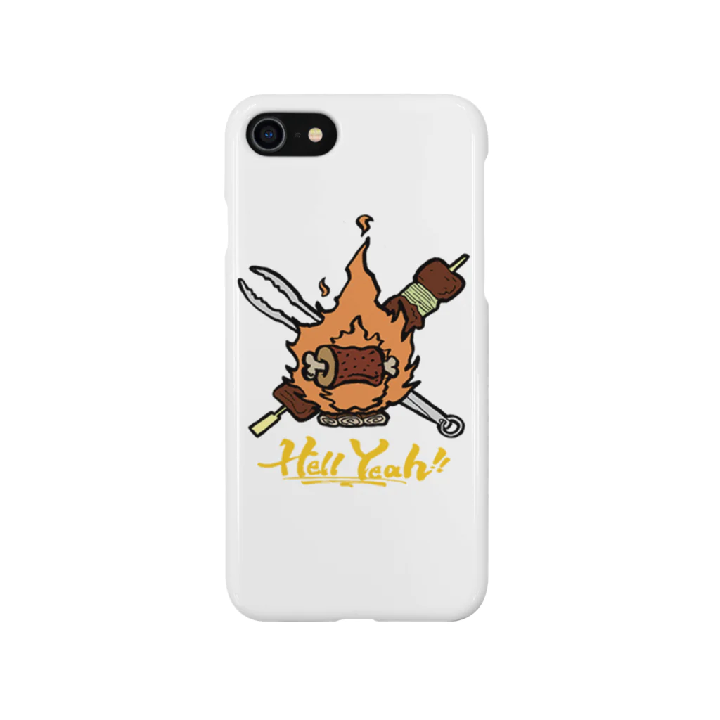 KENNY a.k.a. Neks1のBBQ LOVERS "Hell Yeah!!" iPhone Smartphone Case