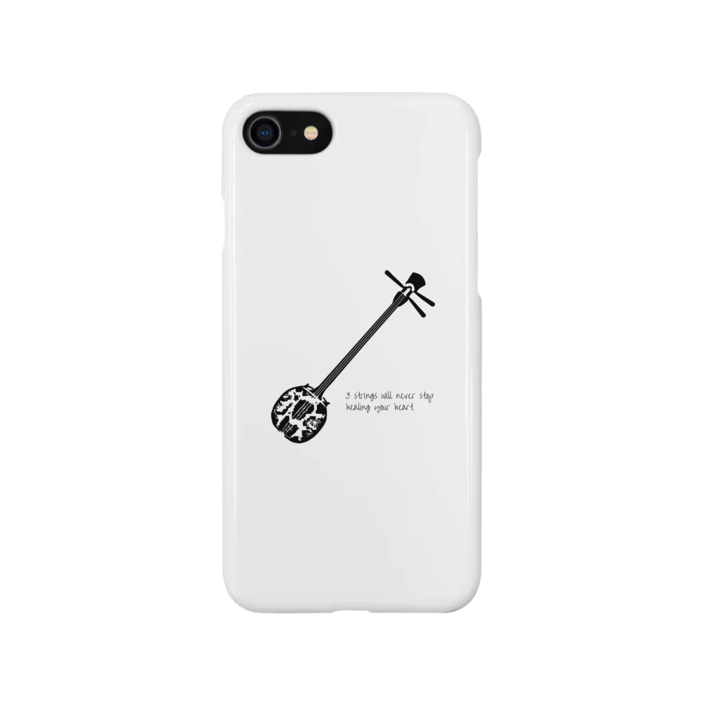 Okinawa34infoの沖縄三線 iPhone Smartphone Case