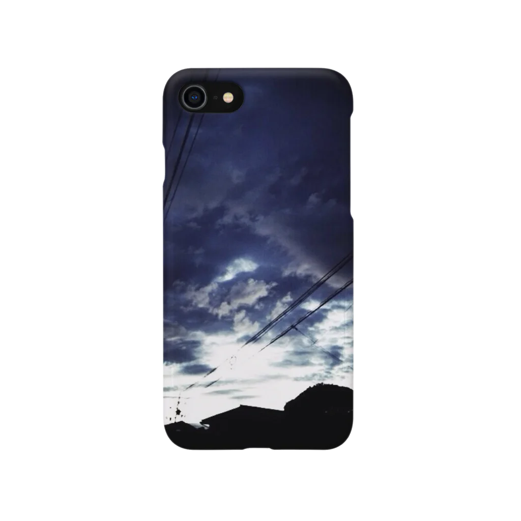 ももよの曇天 iPhone Smartphone Case