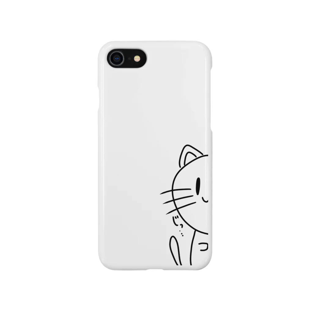 ♛ ちひろちやん ♛のじっと見つめてくるねこ Smartphone Case