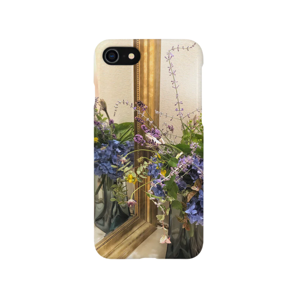 Ryosyuの青い庭の花 Smartphone Case