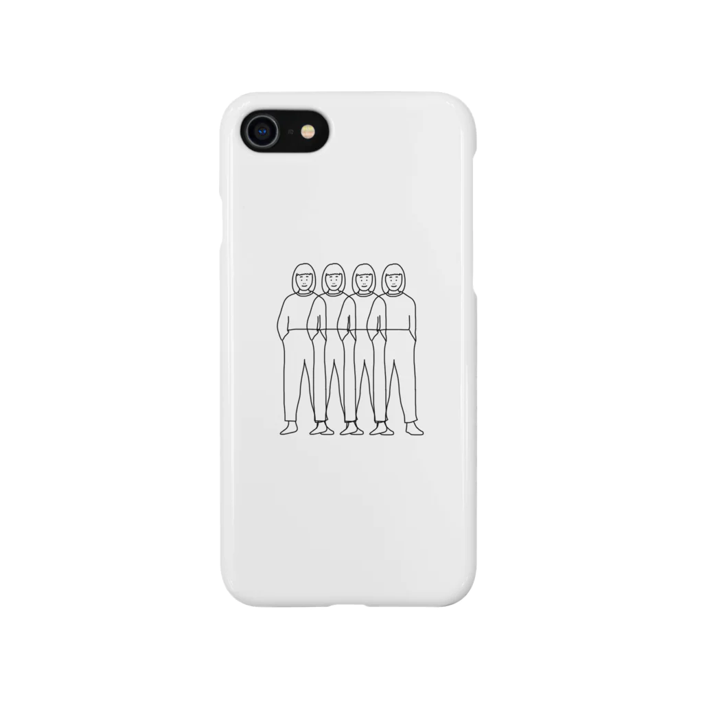 aiko SUZURI SHOP   の4girls Smartphone Case