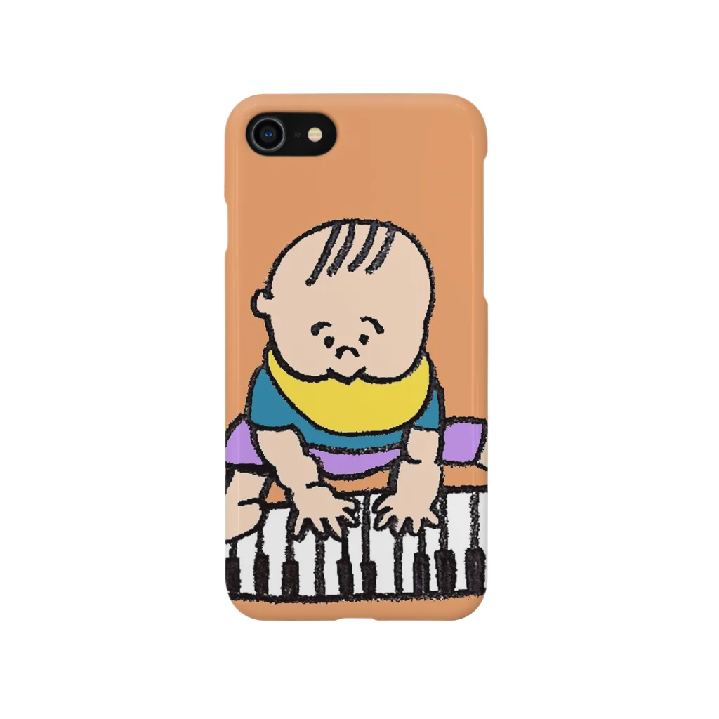 マイクチェックァのどれみふぁむちむち(橙) Smartphone Case