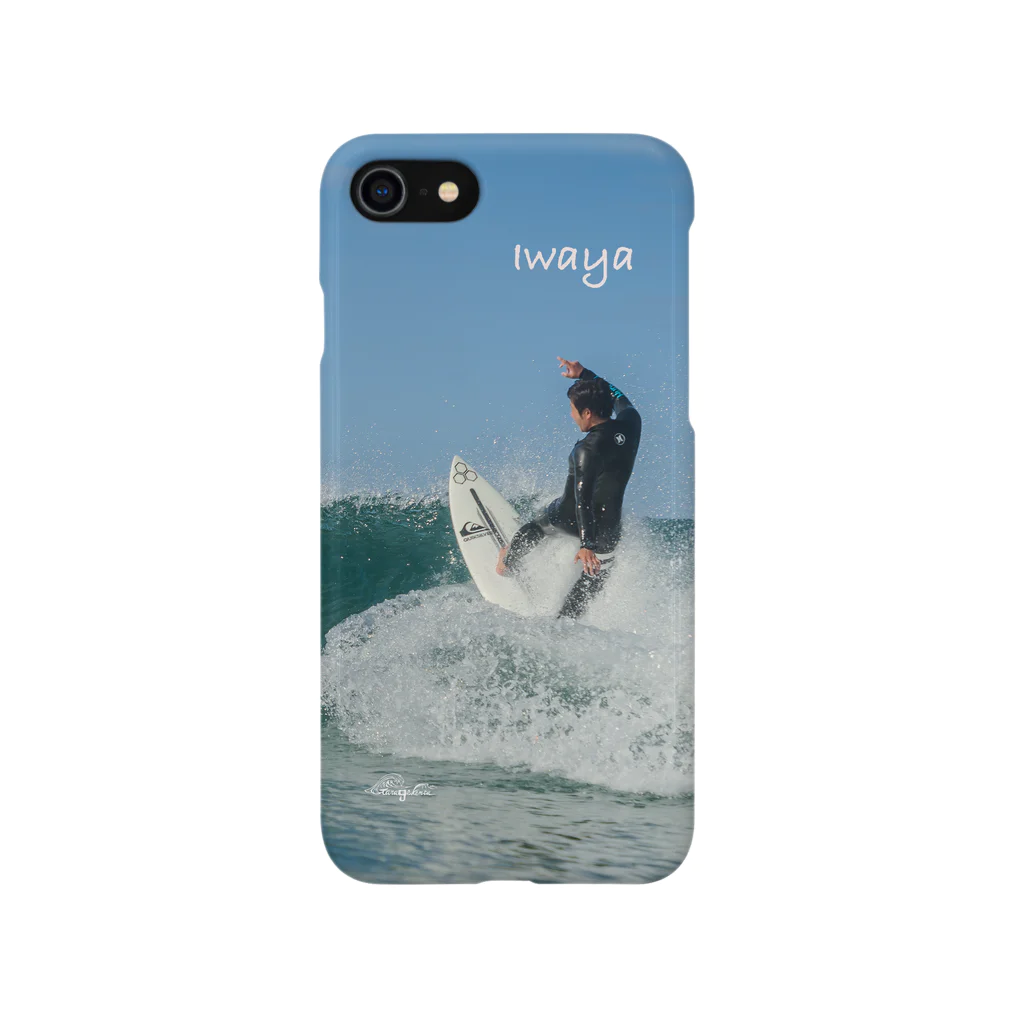 IWAYA ONE DAY  garagekentaのIWAYA ONE DAY SURF No2 サーフィン　海 スマホケース