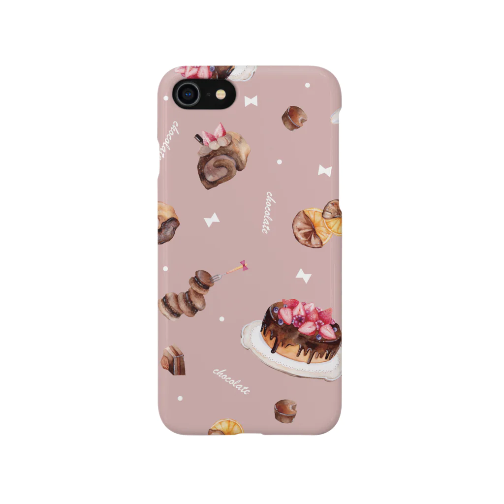 & colorsのチョコレート Smartphone Case