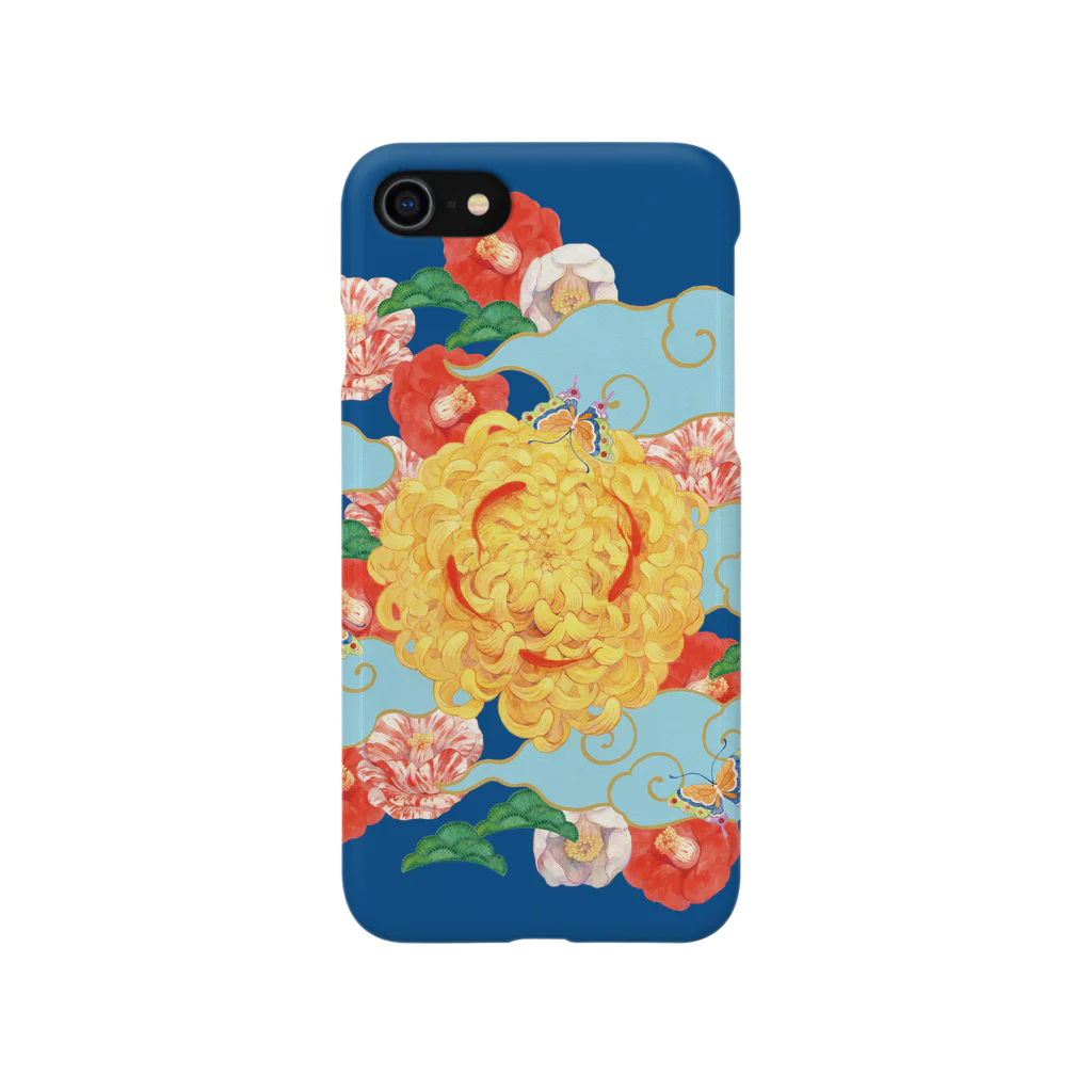  花金魚園の輪菊 Smartphone Case