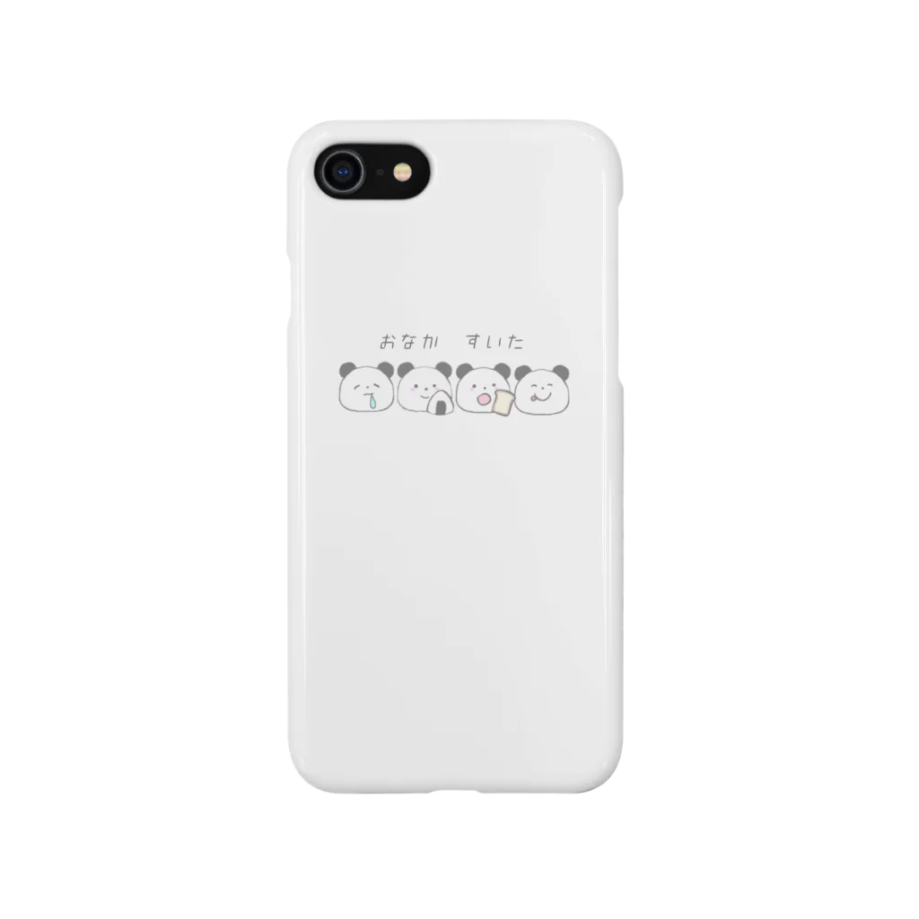 いろどりぱんだのおなかすいたぱんだ iPhone Smartphone Case