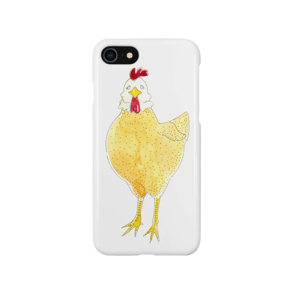 etcのチキン肌 iPhone Smartphone Case