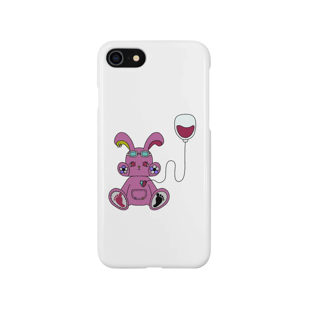 木風の愛傷うさぎ🐰🩹 Smartphone Case