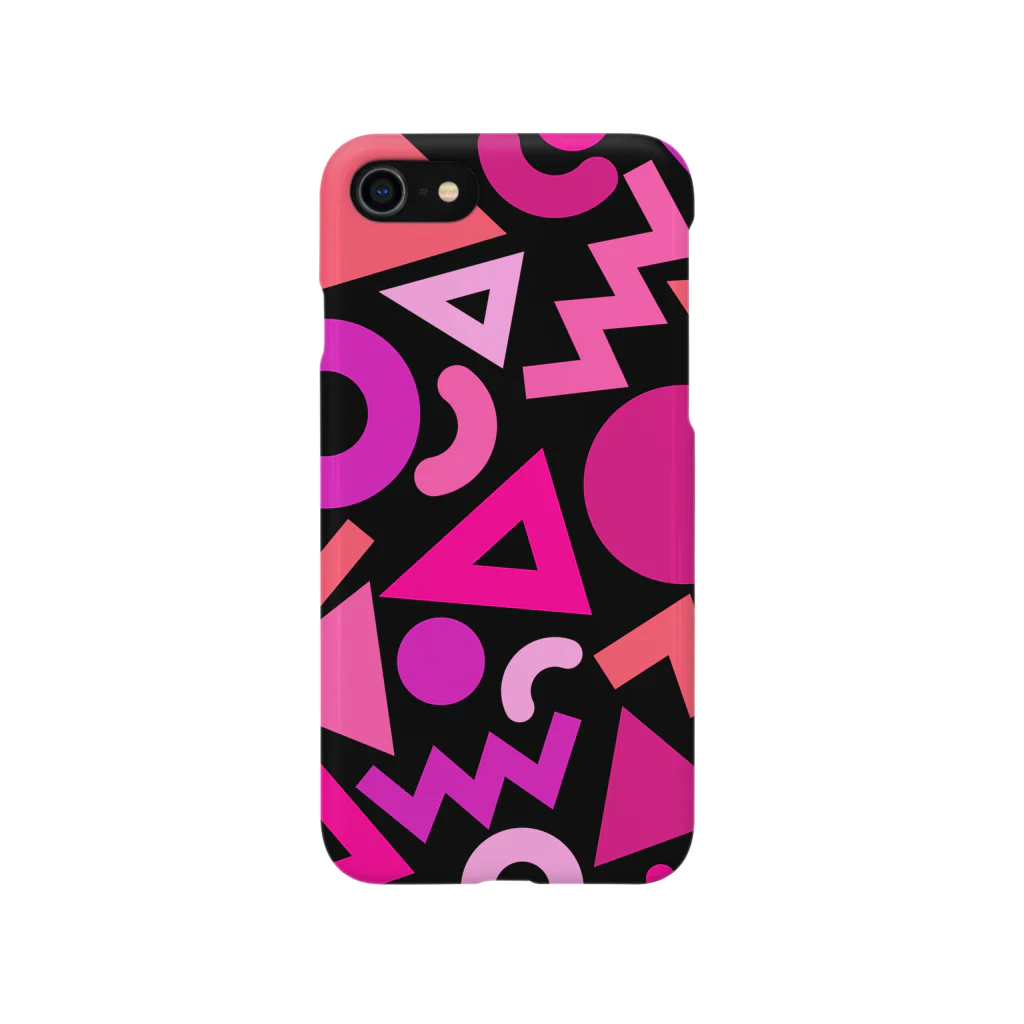 amam.のblack-pink Smartphone Case