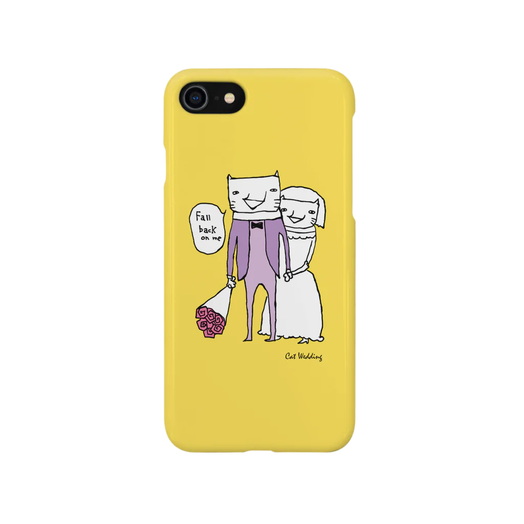 T.O.G design shopのCat Wedding スマホケース