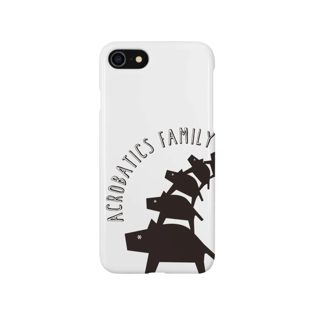 no.305の＃SUMI アクロバット家族 Smartphone Case