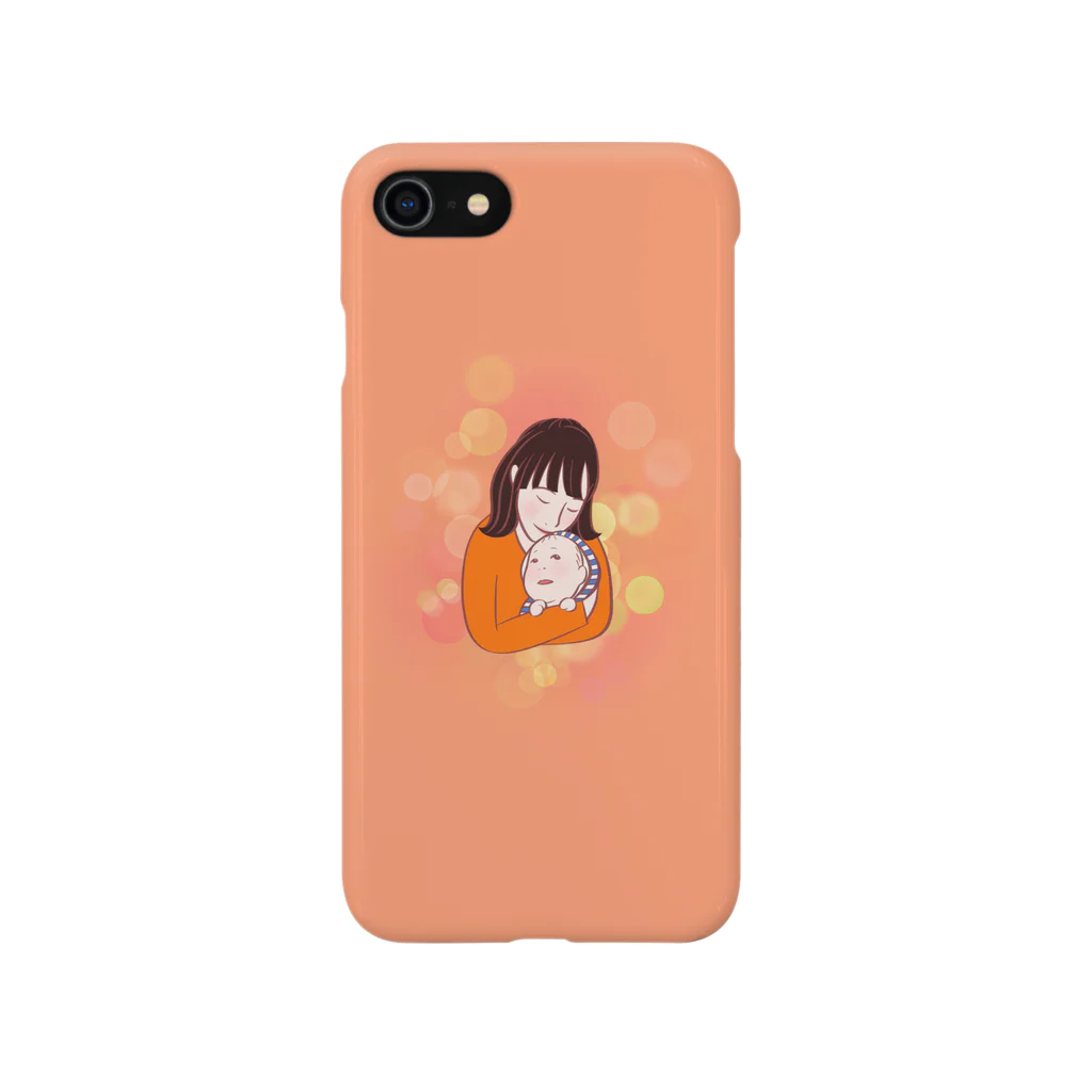 やまの赤ちゃん　お母さん Smartphone Case