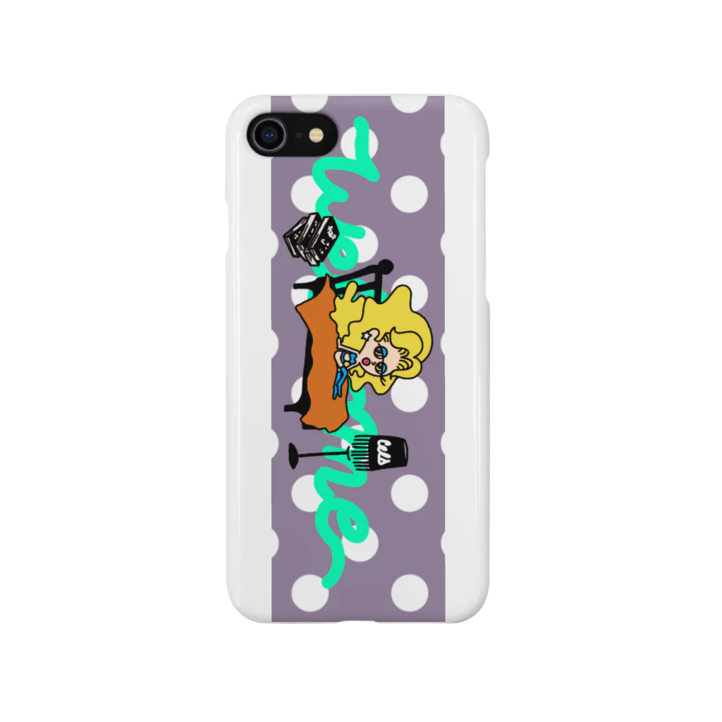 セロニスタジオのブロンドgirl's スマホケース Smartphone Case