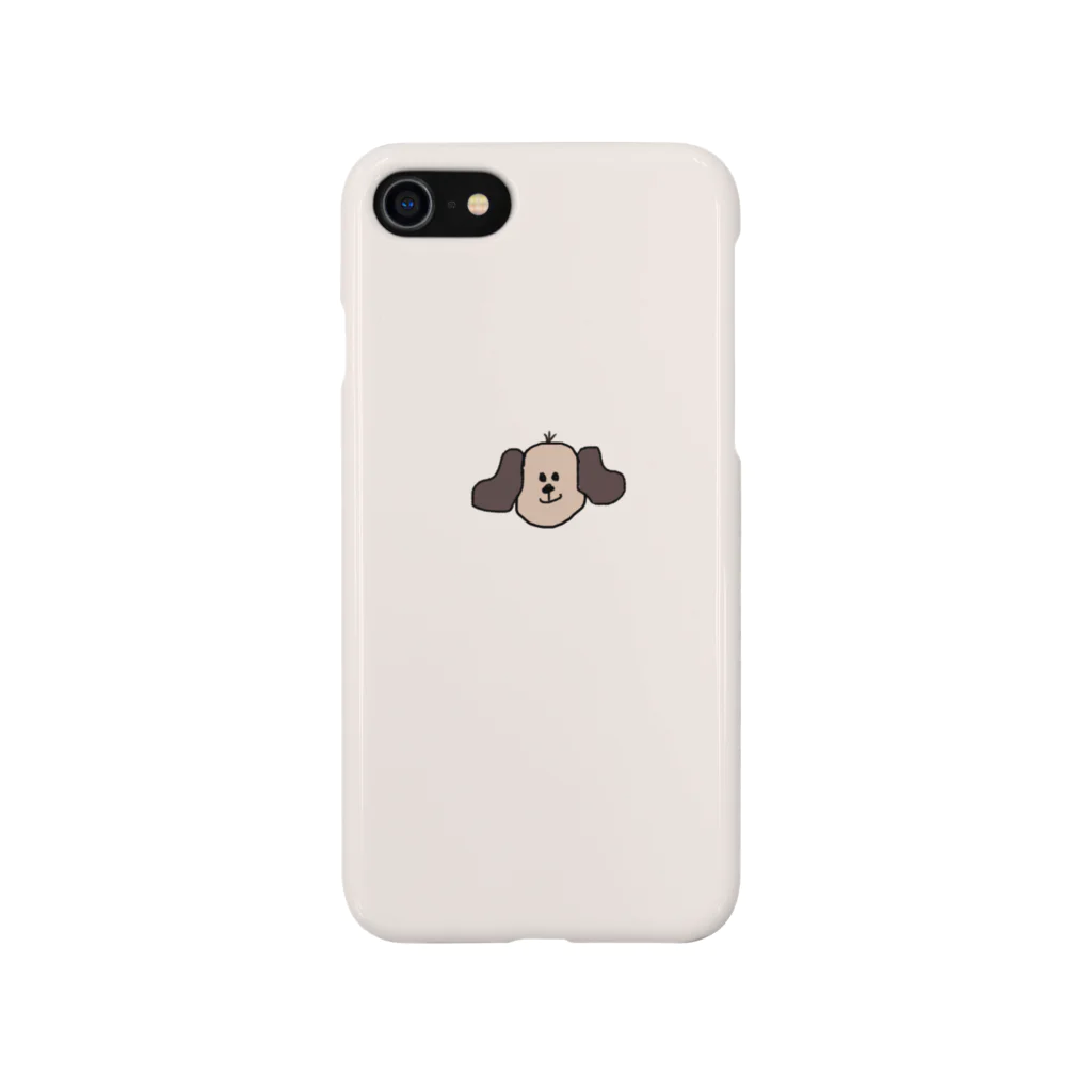 𝙪𝙢𝙪𝙢𝙪のわんちゃん　ベージュ Smartphone Case