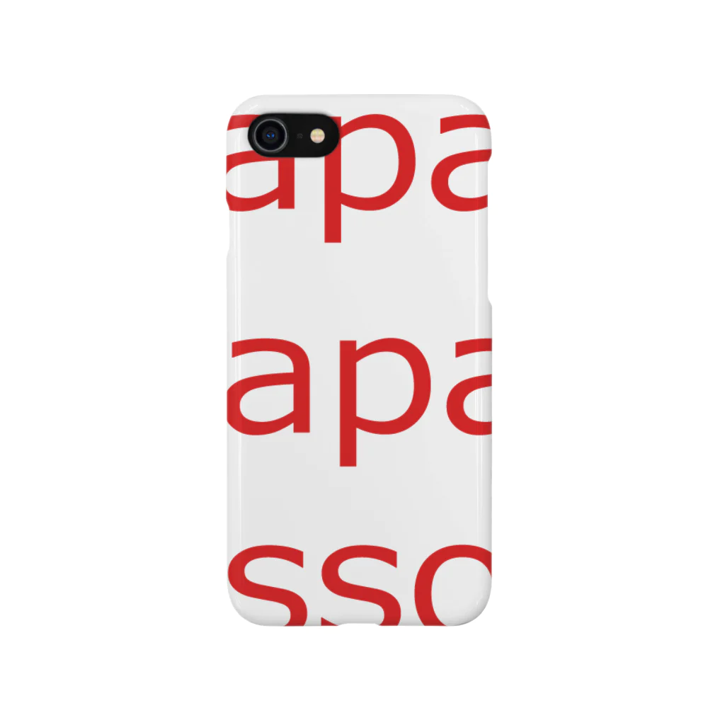 日本パパ料理協会の日本パパ料理協会ロゴ入り iPhone Smartphone Case