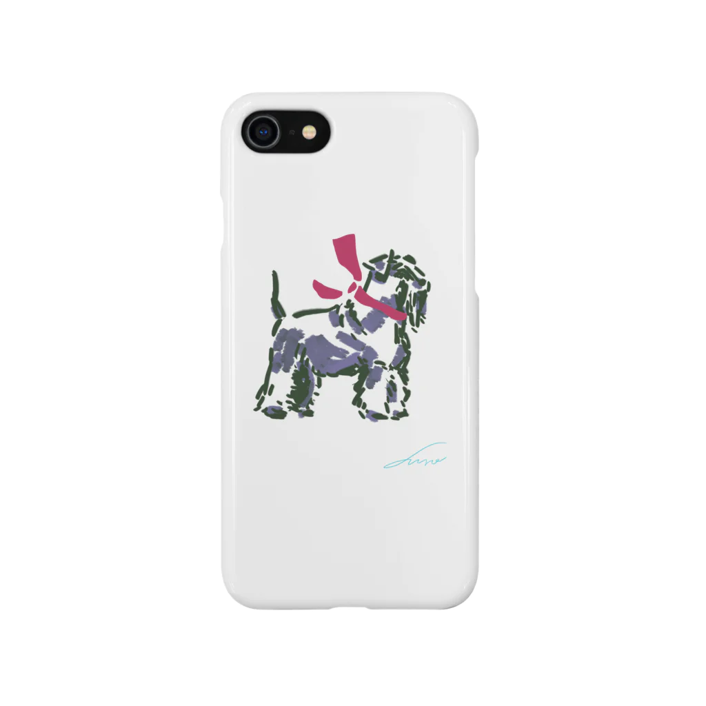 F U U R Oの【schnauzer】 Smartphone Case