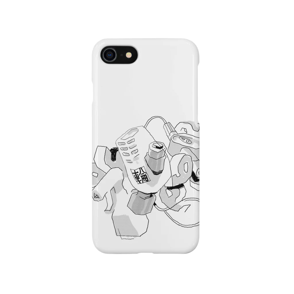 たぬきのセロテープ[輪] iPhone Smartphone Case