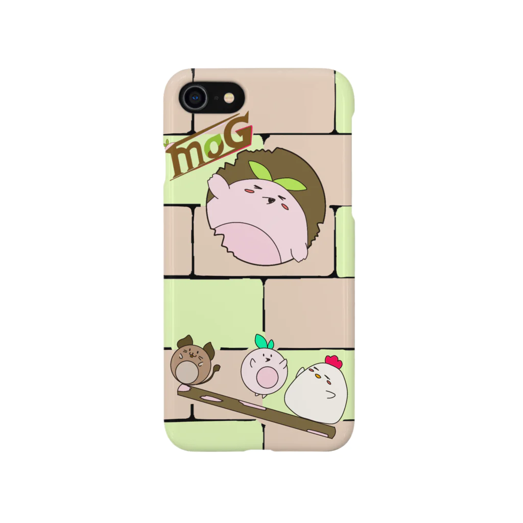 株式会社ももぐらのでぐさんのスマホカバー Smartphone Case