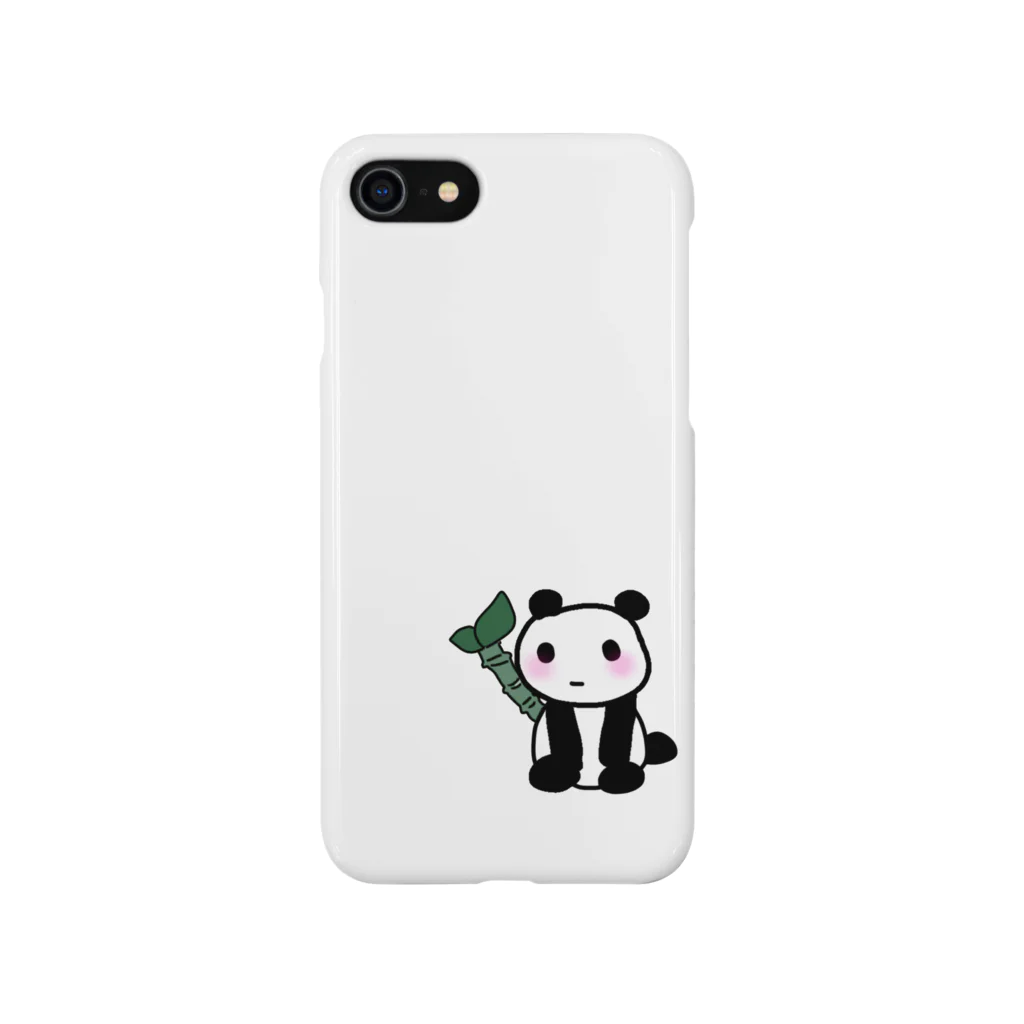 ayasa0827のパンダのホワイト Smartphone Case